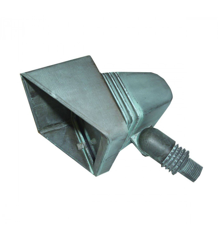 LED 4 Light Outdoor Ground Light Verdigris IP44