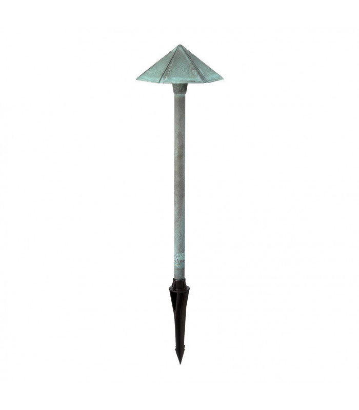 LED 1 Light Recessed Outdoor Ground Light Verdigris IP44