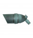 LED 3 Light Outdoor Wall Light Verdigris IP44