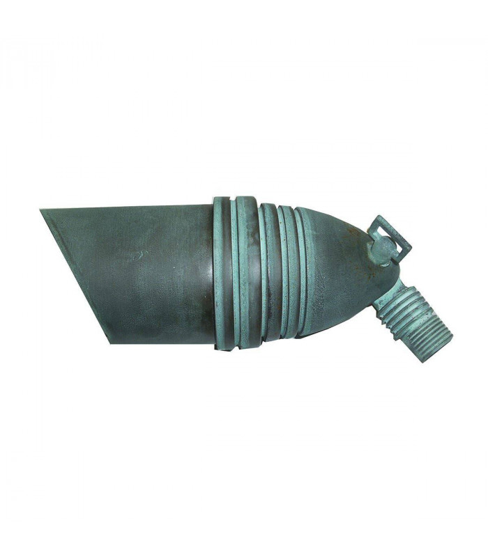 LED 3 Light Outdoor Wall Light Verdigris IP44