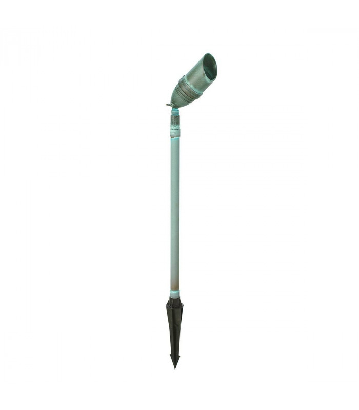 LED 3 Light Outdoor Wall Light Verdigris IP44