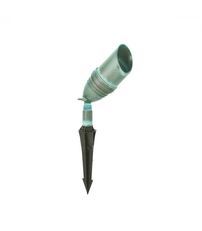 LED 3 Light Outdoor Wall Light Verdigris IP44