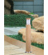 1 Light Outdoor Bollard Light Stainless Steel, Teak IP55, E27
