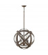 3 Light Outdoor Ceiling Pendant Light Iron IP44, E14
