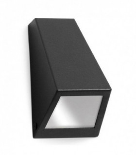 1 Light Outdoor Wall Light Urban grey IP44, GU10