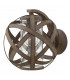 1 Light Outdoor Small Wall Lantern Light Iron IP44, E27