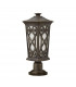 1 Light Small Outdoor Pedestal Light Autumn IP44, E27