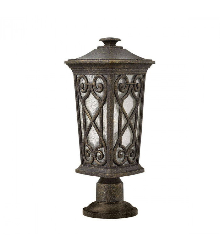 1 Light Small Outdoor Pedestal Light Autumn IP44, E27