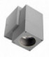1 Light Outdoor Wall Light Grey IP44, GU10