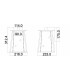 1 Light Medium Outdoor Wall Lantern Bronze IP44, E27
