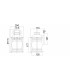 1 Light Small Outdoor Wall Lantern Zinc IP44, E27