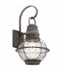 1 Light Large Outdoor Wall Lantern Zinc IP44, E27