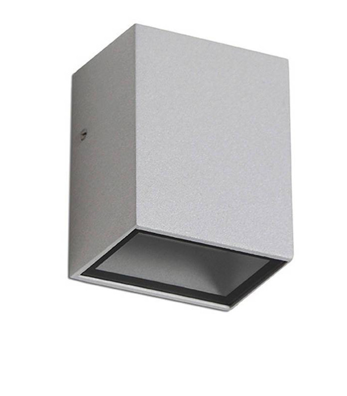 LED 1 Light Outdoor Wall Light Grey IP44