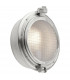 1 Light Outdoor Wall Light Brushed Aluminium IP44, E27