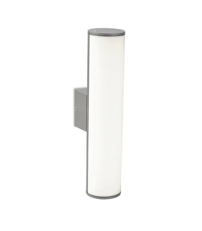 LED 40 Light Outdoor Wall Light Grey IP54