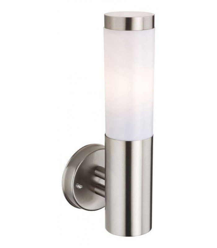 1 Light Wall Light Stainless Steel IP44, E27