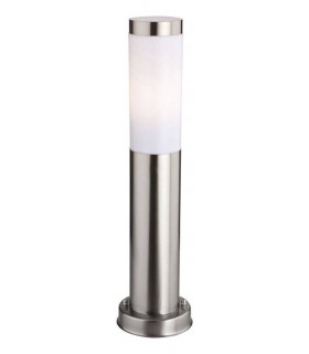 1 Light Small Bollard Post Stainless Steel IP44, E27