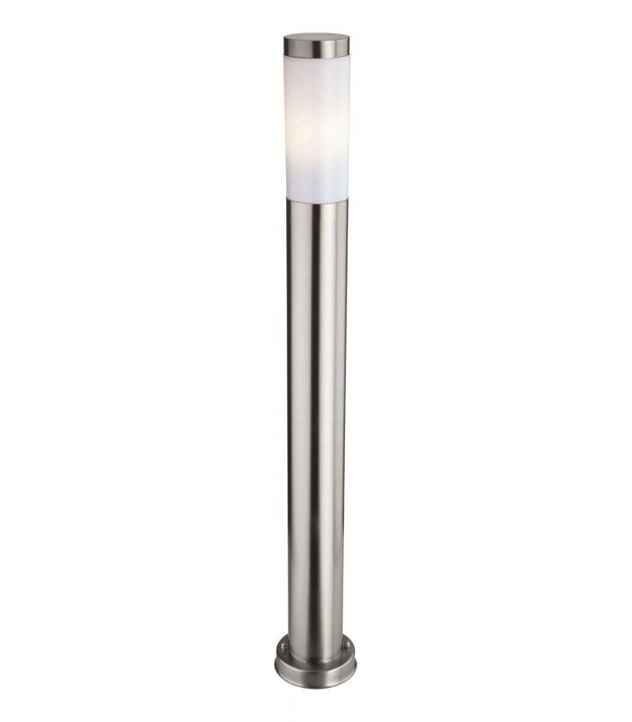1 Light Tall Bollard Post Stainless Steel IP44, E27