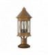3 Light Outdoor Pedestal Light Sienna IP44, E14