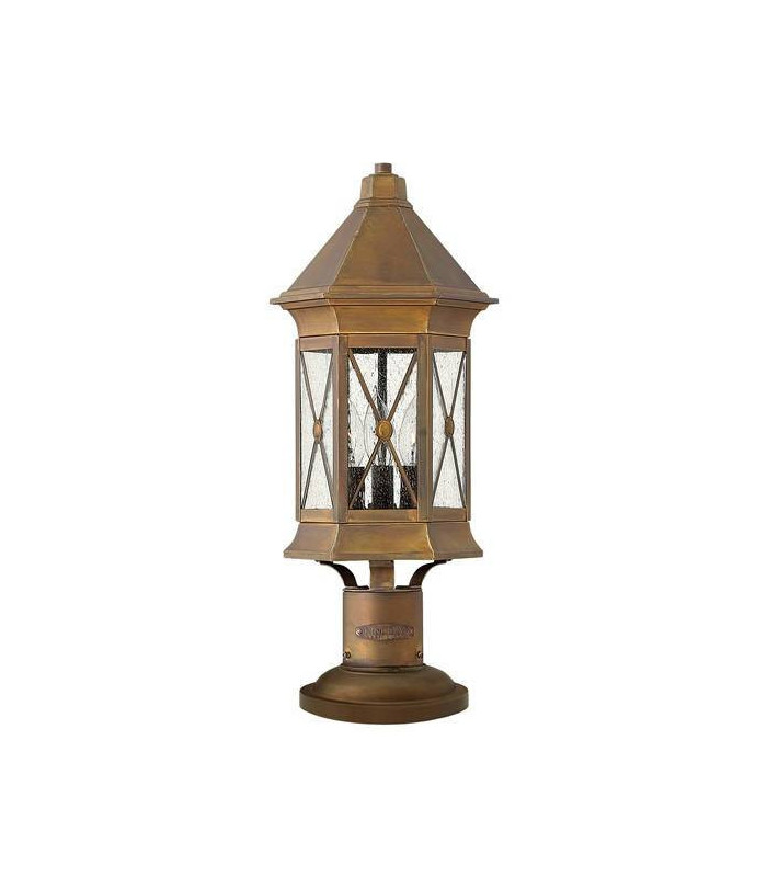 3 Light Outdoor Pedestal Light Sienna IP44, E14