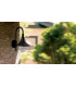 1 Light Outdoor Wall Lantern - Downlight Black IP43, E27
