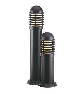 1 Light Outdoor Bollard - E27 - 730Mm Black IP43, E27