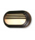 1 Light Outdoor Wall Light - 60W Black IP54, E27