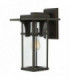 1 Light Outdoor Medium Wall Lantern Light Oil Rubbed Bronze IP44, E27