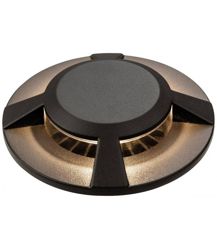 LED 1 Light Outdoor Drive, Walkover Light Graphite IP67