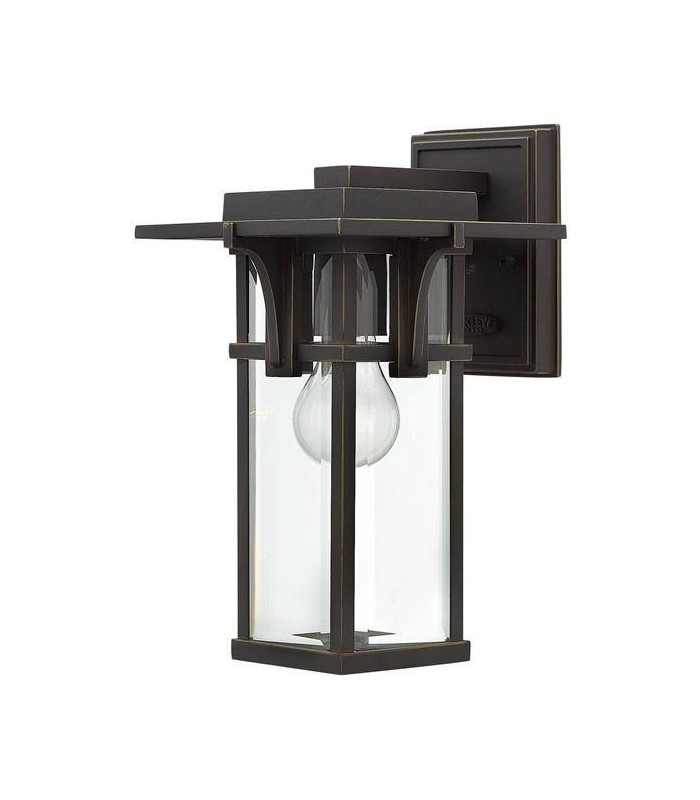 1 Light Outdoor Small Wall Lantern Light Oil Rubbed Bronze IP44, E27