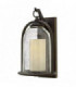 1 Light Outdoor Medium Wall Lantern Light Oil Rubbed Bronze IP44, E27