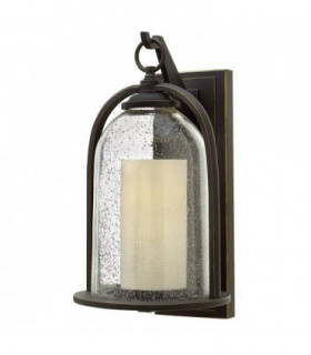 1 Light Outdoor Medium Wall Lantern Light Oil Rubbed Bronze IP44, E27