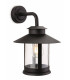1 Light Outdoor Wall Lantern Black IP44, E27