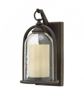 1 Light Outdoor Small Wall Lantern Light Oil Rubbed Bronze IP44, E27