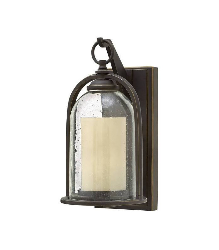 1 Light Outdoor Small Wall Lantern Light Oil Rubbed Bronze IP44, E27