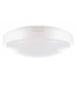LED Flush Ceiling Light Bulkhead 18W 4000K 1350lm IK09 Matt White IP44