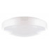 LED Flush Ceiling Light Bulkhead 24W 4000K 1750lm IK09 Matt White IP44