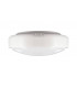 LED Flush Ceiling Light Bulkhead 24W 4000K 1750lm IK09 Matt White IP44