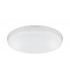 LED Flush Ceiling / Wall Light 18W 4000K 1584lm IK10 Matt White IP54