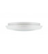 LED Flush Ceiling / Wall Light 12W 4000K 1056lm IK10 Sensor Matt White IP54