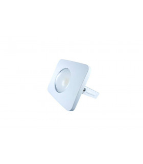 LED Floodlight 10W 4000K 900lm Matt White IP65