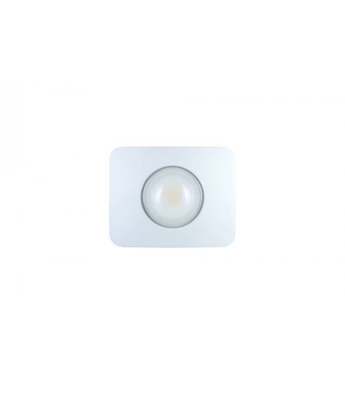 LED Floodlight 10W 4000K 900lm Matt White IP65