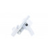 LED Floodlight 10W 4000K 850lm PIR sensor Matt White IP64