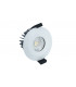 LED Low Profile IP65 Fire Rated Downlight Recessed Spotlight 6W 4000K 440lm Dimmable Matt White IP65