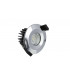 LED Low Profile IP65 Fire Rated Downlight Recessed Spotlight 6W 3000K 430lm Dimmable Polish Chrome IP65