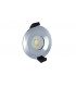 LED Low Profile IP65 Fire Rated Downlight Recessed Spotlight 6W 3000K 430lm Dimmable Polish Chrome IP65