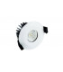 LED Low Profile IP65 Fire Rated Downlight Recessed Spotlight 10W 850lm 4000K Dimmable Matt White IP65