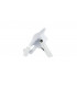 LED Floodlight 20W 4000K 1800lm PIR sensor Matt White IP64