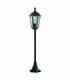 1 Light Outdoor Bollard Light Black IP44, E27