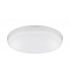 LED Flush Ceiling / Wall Light 18W 4000K 1584lm 10% Standby Microwave Sensor Matt White IP54